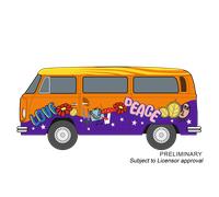 Bus VW T2b "Peace and Love" (Paix et amour)