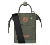 Cabaïa sac à épaule bandoulière Busan Vegan Nubuck Nano Bag vert foncé pour femme et homme