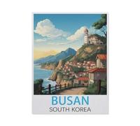 Busan, Corée du Sud，Puzzle pour Adultes 1000 Pièces en Papier Puzzles Jeu Cadeau Accueil Décoratif Mots Croisés（50x70cm）-K12