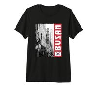 Busan Corée du Sud South Korea T-Shirt Haut de Gamme
