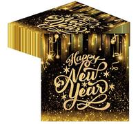 BUSCANDO 60pièces Serviettes Nouvel An 2026 Serviettes Papier de Table pour Deco Nouvel an 2026 Happy New Year Napkins Décoration Accessoires de fête Décoration d'intérieur