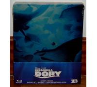 Buscando a Dory STEELBOOK Blu-ray 3D+2 Blu-ray Nouveau Disney A-B-C