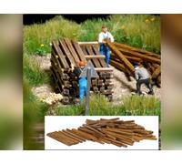 Busch 1129 Wooden Building Lumber HO Scenery Scale Model
