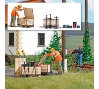 Busch 10703 - 0 Action-Set : Travailleur de Construction Epoque 5 - Neuf