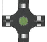 Busch Modélisme ferroviaire Sens giratoire écart N 1102 auto-adhésif 160 x 160 mm