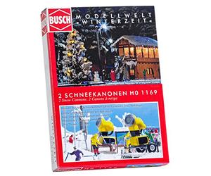 Busch 1169 Snow Canons 2/Ho-Scenery Scale