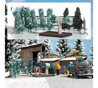 Busch 1182 - 1/87/H0 Vente de Sapin de Noël - Neuf