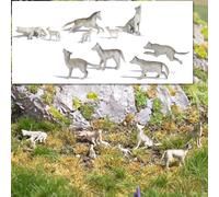 BUSCH Meute de loups - HO 1/87 - BUSCH 1193