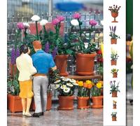 Busch Model – Set de pots avec fleurs G