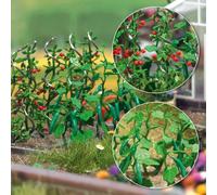BUSCH 1214 Échelle Ho Set Avec Plantes De Tomates Et Concombres