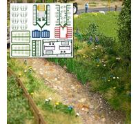 Busch 1277 - H0 / 1/87 Fleurs Des Bois Waldblumen NATUR PUR - Neuf