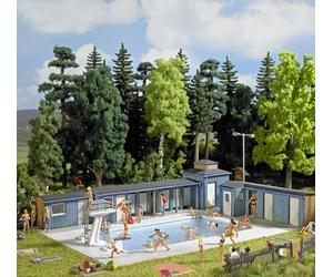 Busch 1433 H0 Piscine en plein air