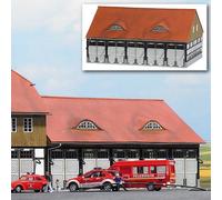 Busch 1451 - 1/87/H0 Hall des Véhicules Pompier »Schwenningen« - Neuf