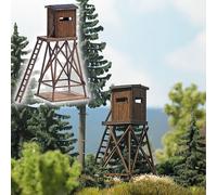 Busch Environnement - Modélisme Ferroviaire - Mirador de Chasse - Accessoire pour modélisme ferroviaire - HO (1:87) - Pour collectionneurs de plus de 14 ans