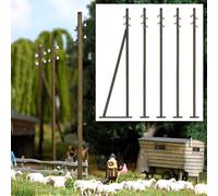 Busch 1569 Poteaux De Lignes Électriques 5 Pièces HO NEUF