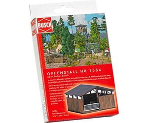Busch 1584 Open Stable Ho Structure échelle modèle