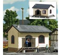 Busch 1663 - 1/87/H0 Petit Hangar de Marchandises - Neuf