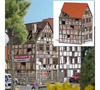 Busch 1668 - 1/87 / H0 Maison De Ville En Ruine - Neuf