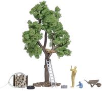 Busch 1834 H0 Maison darbre en construction