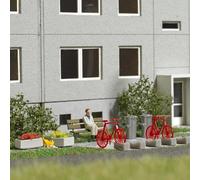 Busch 1846 - 1/87 / H0 - Ensemble De Décoration En Béton - Neuf