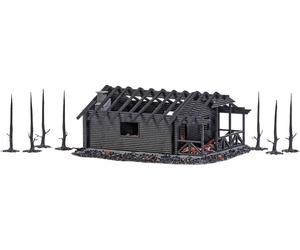 Busch 1853 H0 Cabane forestière irradiée