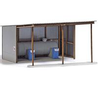 Busch 1912 - 1/87 / H0 LPG Station D'Essence - Neuf