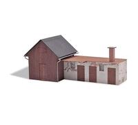 Busch 1929 H0 Bâtiment Annexe Remise Neuf, Kit Non Monté, Plastique, 1:87