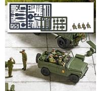 Busch 1937 - 1/87/H0 4 Assis Nva Soldats - Neuf