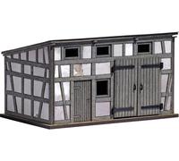 Busch 1942 H0 Bâtiment annexe tordu