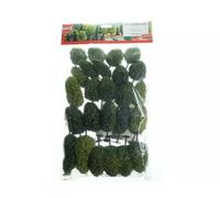 BUSCH 25x arbres à feuilles 70-125 mm - HO 1/87 - BUSCH 6487