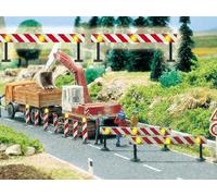 BUSCH 2x barrières de chantier lumineuses - HO 1/87 - BUSCH 5905