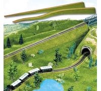 Busch 3330 Flexible Ramps 2/ HO Scenery Scale Model Scenery