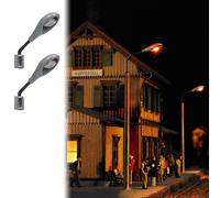 Busch 4133 - H0 / TT 2 Lampes Industrielles - Neu