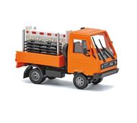 Busch 42254 1/87 Multicar M26 Transportgestell Schrankenzaun Orange Neuf
