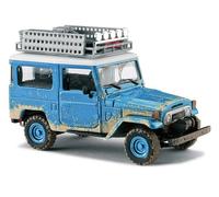 BUSCH 43023 Échelle HO Toyota Land Cruiser Tout Terrain Couleur Azzurro