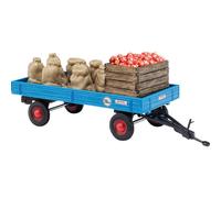 Busch 44995 H0 Modèle réduit de remorque Remorque avec chargement de pomme