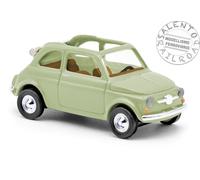 48781 H0 Fiat 500 Berline convertible Trasformable Vert