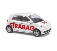 Busch 49562 - 1/87 Smart Forfour 14, Strabag - Neuf