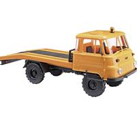 Busch 50251 Modèle réduit de camion Robur LO 2002 A, chariot de remorquage
