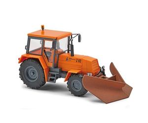 Busch 50425 - 1/87 Tracteur Progrès Zt 323 A Aéroport Berlin Avec Chasse-Neige