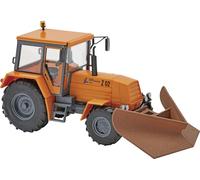 Busch 50425 H0 Modèle réduit de véhicule agricole Progrès ZT 323 A, aéroport de Berlin avec chasse-neige