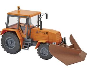 Busch 50425 H0 Modèle réduit de véhicule agricole Progrès ZT 323 A, aéroport de Berlin avec chasse-neige
