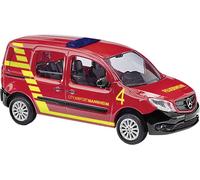 Busch 50665 H0 Modèle réduit de véhicule prioritaire Mercedes Benz Citan Kombi City Airport Mannheim