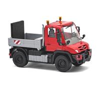Busch 50937 - 1/87 Mercedes-Benz Unimog U430, Schwertransportbegleitung - Neuf