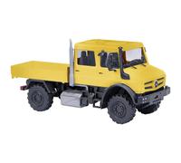 Busch 51080 H0 Modèle réduit de camion Mercedes Benz Unimog U 5023, jaune