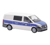 Busch 51158 H0 Modèle réduit de véhicule prioritaire Mercedes Benz Vito, police