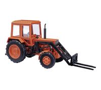 Busch 51308 H0 Modèle réduit de véhicule agricole Belarus MTS82, chargeur