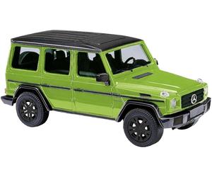 Busch 51473 H0 Modèle réduit de voiture particulière Mercedes Benz G dition 35 vert