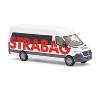 Busch 52632 - H0 - MB Sprinter Bus Strabag - Neuf
