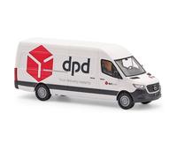 Busch 52634 H0 Modèle réduit de voiture particulière Mercedes Benz Empattement long Sprinter, DPD